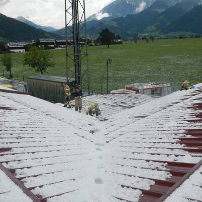 Heftige Unwetter in ganz Österreich