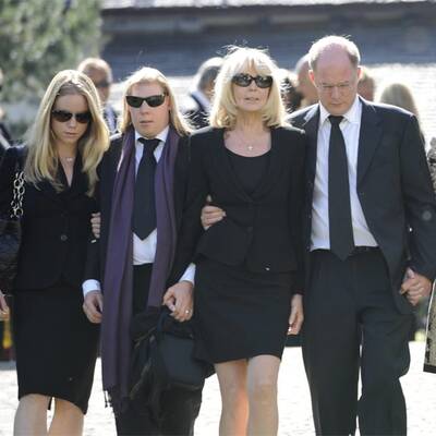 Beerdigung von Gunther Sachs