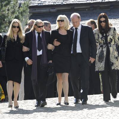 Beerdigung von Gunther Sachs