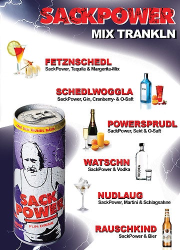 Das ist die Echte Wiener Sackpower!