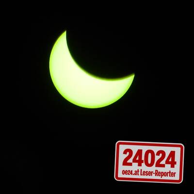 So sehen oe24-Leser die Sonnenfinsternis