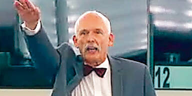 Nazi-Eklat: Hitler-Gru&szlig; im EU-Parlament