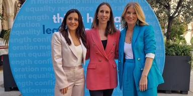 Kopie von Mahdis Gharaei, Alexandra Fellner & Tanja Sternbauer (von links nach rechts).