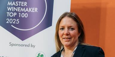 Veronika Pichler mit dem Spring Tasting Award.