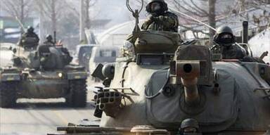 Säbelrasseln an koreanischer Grenze