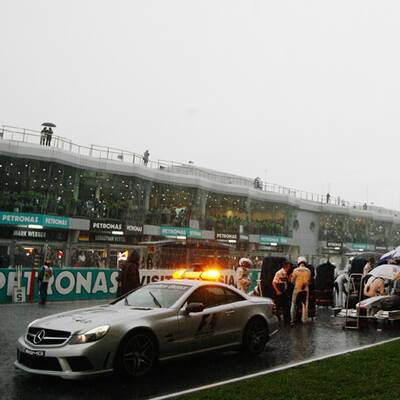 Regen-Chaos in Sepang