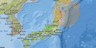 Erdbeben Japan