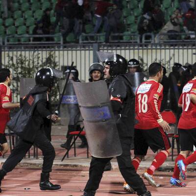 Schwere Ausschreitungen nach Fußball-Spiel