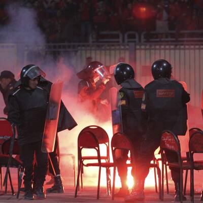 Schwere Ausschreitungen nach Fußball-Spiel