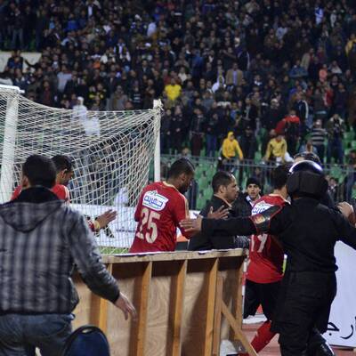 Schwere Ausschreitungen nach Fußball-Spiel