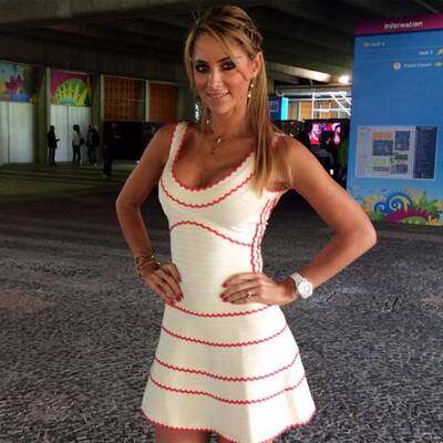 So heiß ist Ines Sainz