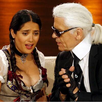 Skandal um Salma Hayeks Dekolleté