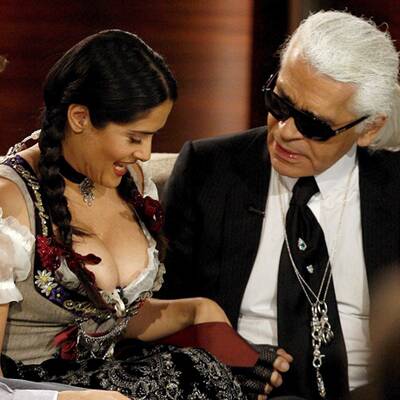 Skandal um Salma Hayeks Dekolleté