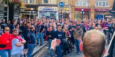salzburg fans london