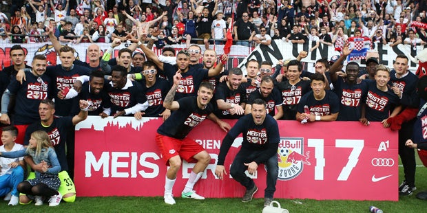 Red Bull Salzburg krönt sich zum Meister