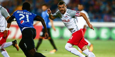 Salzburg gewinnt gegen Rum&auml;nien-Meister