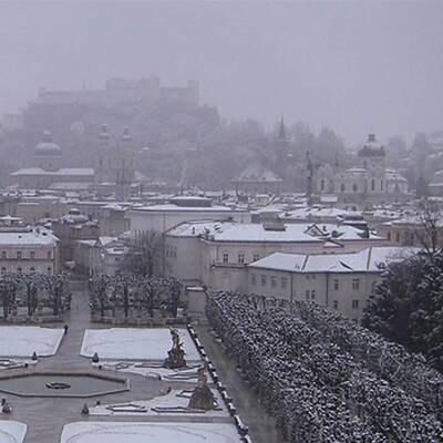 Schnee in Österreich