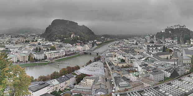Schnee im Westen, Regenwalze im Osten