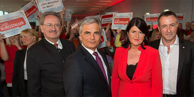 Gabi Burgstaller; Werner Faymann