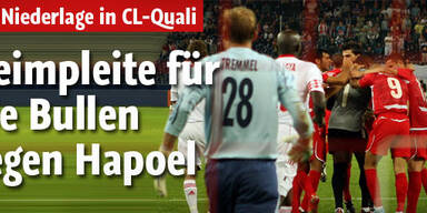 CL-Quali: 2:3-Heimpleite für die Bullen