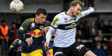 Salzburger bejubeln Sieg in Altach