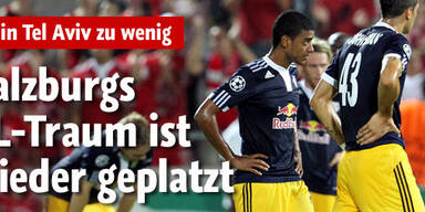 Salzburgs Traum ist wieder geplatzt