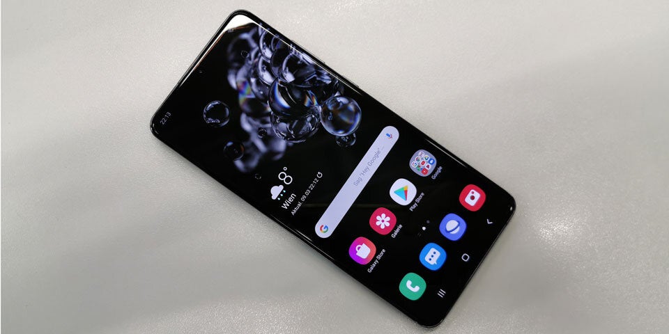 Samsung Galaxy S20 mit neuen Update