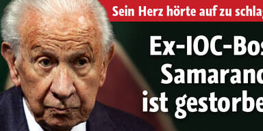 Ex-IOC-Boss Samaranch ist tot