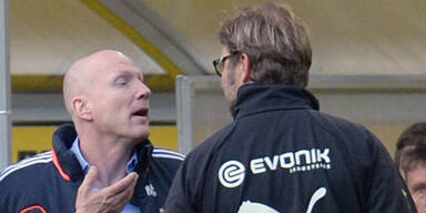 Hass-Duell im CL-Vorspiel