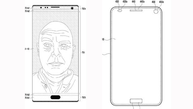 Samsung Smartphone mit 100%-Display