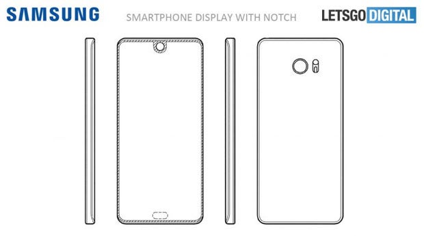 Samsung Smartphone mit 100%-Display