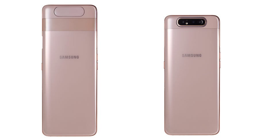 Galaxy A80 mit rotierender Triple-Kamera