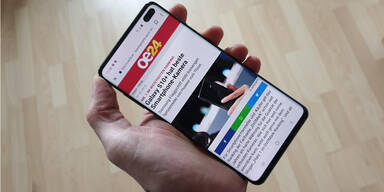 Das Galaxy S10+ im großen oe24-Test