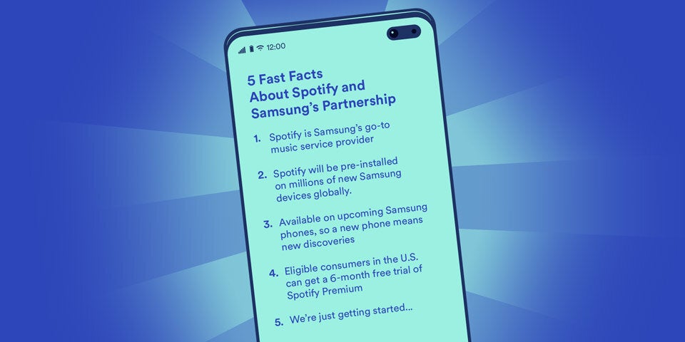 Samsung & Spotify greifen Apple an