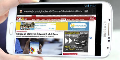 Das Samsung Galaxy S4 im oe24.at-Test