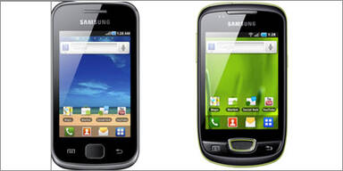 Zwei neue Galaxy Android 2.2-Smartphones