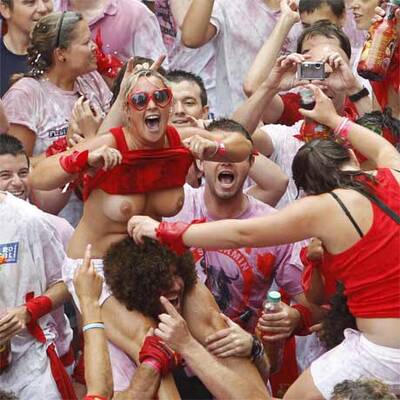 Eröffnung des San Fermin-Festivals