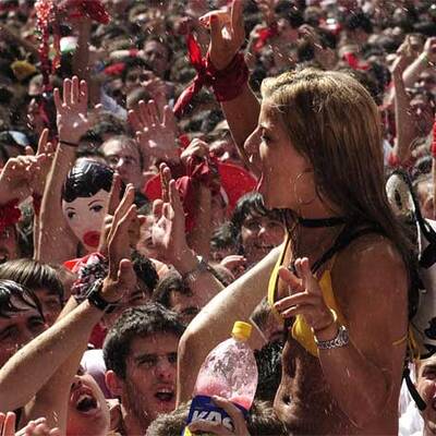 Eröffnung des San Fermin-Festivals