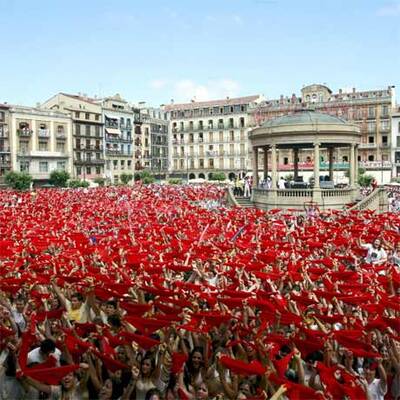 Eröffnung des San Fermin-Festivals