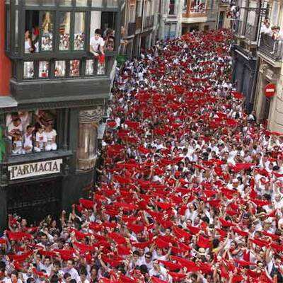 Eröffnung des San Fermin-Festivals