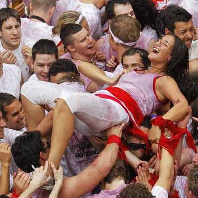 Eröffnung des San Fermin-Festivals
