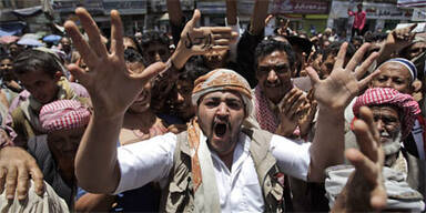 Proteste in Sanaa