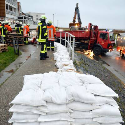 Norddeutschland bereitet sich auf das Schlimmste vor