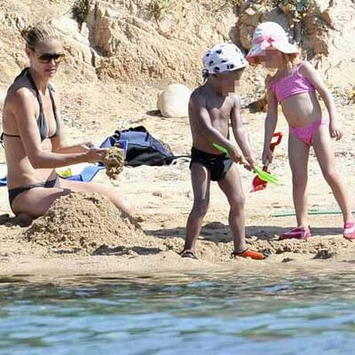 Heidi Klums Familienurlaub in Porto Cervo