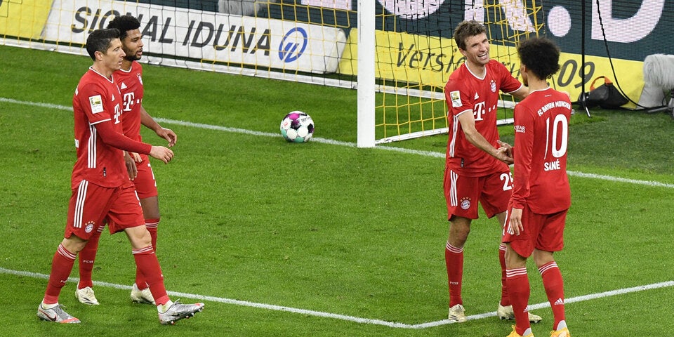 3:2 - Bayern schlägt Dortmund im Gipfeltreffen