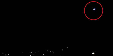 Lichtball &uuml;ber San Francisco gesichtet