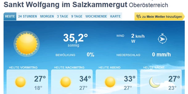 Super-Sommer: 37-Grad-Marke geknackt!