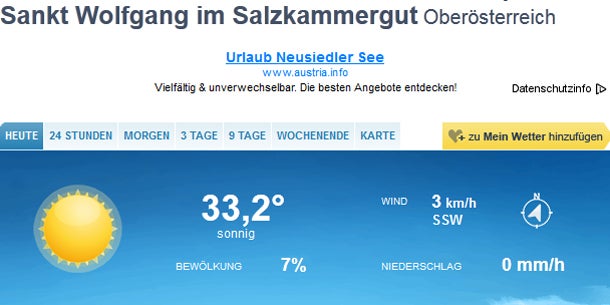 Sahara-Hitze bringt Rekord-Sommer