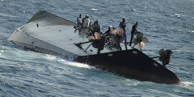 F&auml;hre vor Sansibar gekentert