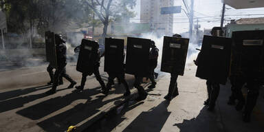 Unruhen vor WM-Start in Sao Paulo und Rio 